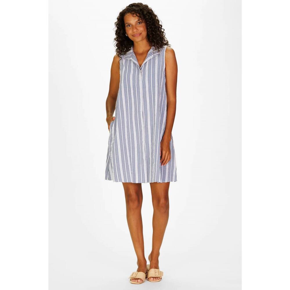 NEW DUFFIELD LANE jan dress in navy